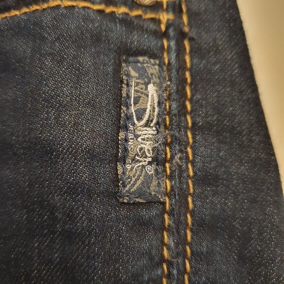 Silver jeans co berkley dark wash straight leg - LOW RISE - Picture 6 of 9